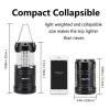 4 Pack Portable Outdoor Collapsible 30 LED Camping Lantern Bright Tent Lamp