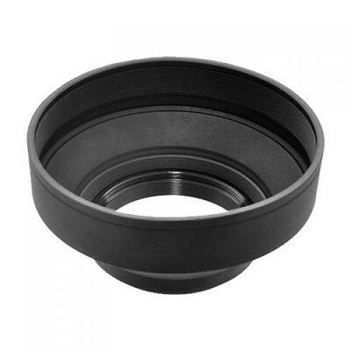 52MM Rubber Collapsible Lens Hood for Nikon D7100 D5300 D5200 D3300 D3200 D3100