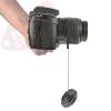 Universal Lens Cap Holder Keeper - Works for All Lens Caps