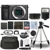 Sony Alpha a6400 Mirrorless 4K Digital Camera & 16-50mm Lens Black + 32GB Bundle