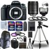 Canon EOS 77D Digital Camera + 18-135 USM Lens & TTL Flash 32GB Accessory Kit