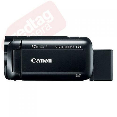 Canon VIXIA HF R800 Full HD Camcorder HFR800 Black 57x Advance Zoom+ 16GB Bundle