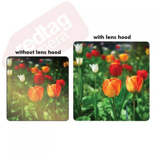 72mm Hard Tulip Shaped Lens Hood