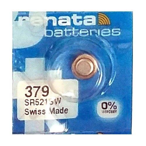 10 pc 379 Renata Watch Batteries SR521SW FREE SHIP 0% MERCURY