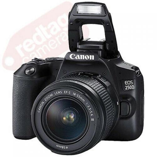 Canon EOS 250D / Rebel SL3 DSLR Camera + 18-55mm + 70-300mm + 30 Piece Bundle