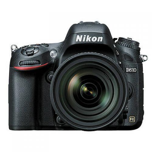 Nikon D610 FX-format 24.3MP DSLR Camera with 24-85mm f/3.5-4.5G ED VR Lens