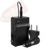 Dual Battery EN-EL14a & Charger Kit for Nikon D3300 D3200 D3100 Df