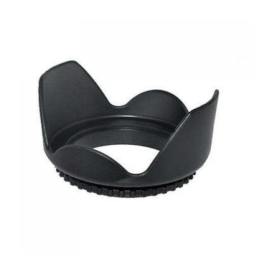 Xit 52mm Hard Tulip Shaped Lens Hood (Black)