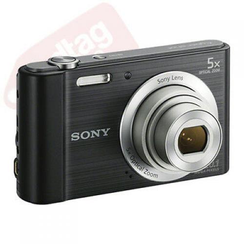 Sony Cyber-shot DSC-W800 20.1MP Digital Camera 5x Optical Zoom Silver + 16GB Kit