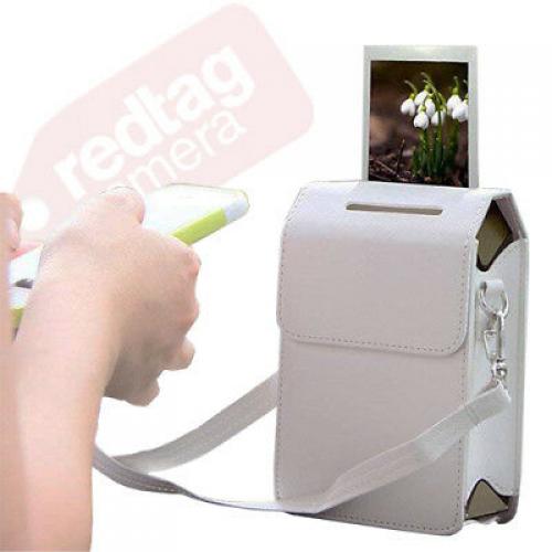 Printer Case Bag for Fujifilm Instax Share Printer SP2 - White & Gold