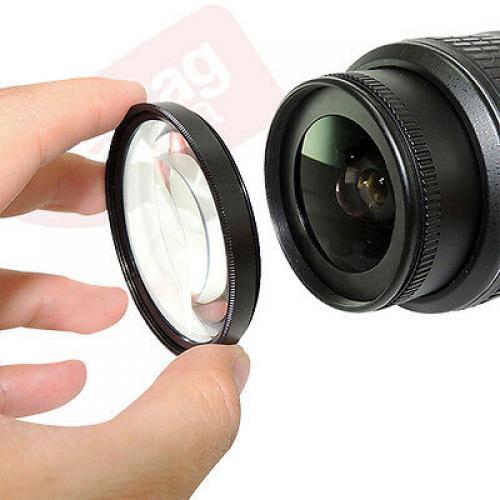 58mm Close Up Macro Lens Kit for Canon DSLR T5i T4i T3i T3 T2i 60D 70D 18-55mm