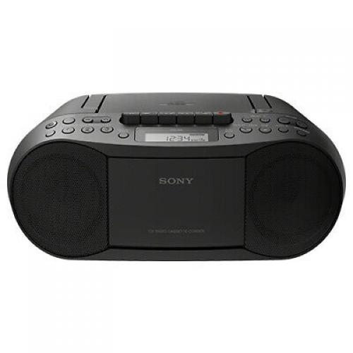 Sony CFD-S70 Portable CD/Cassette Radio Boombox Black