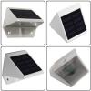 4 LED Solar Powered Stairs Fence Garden Security Lamp Outdoor Waterproof Light