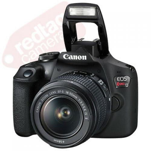 Canon EOS Rebel T7 / 1500D SLR+ 6 Lens 18-55 IS, 70-300, 50, 500 + 32GB PRO KIT!