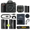 Nikon D750 Digital SLR Camera with 18-55mm NIKKOR VR Lens + Backup Power Kit