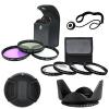 58mm Close up Lens Set + Filter Kit + Tulip Lens Hood + Lens Cap + Cap Keeper