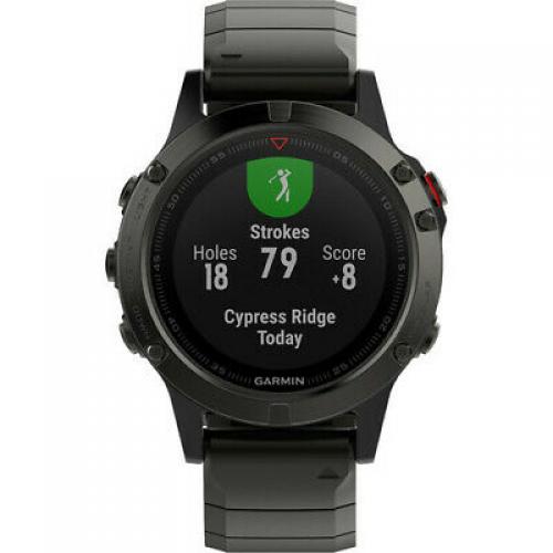 Garmin Fenix 5 Sapphire Edition Multi-Sport Training GPS Watch - 010-01688-2