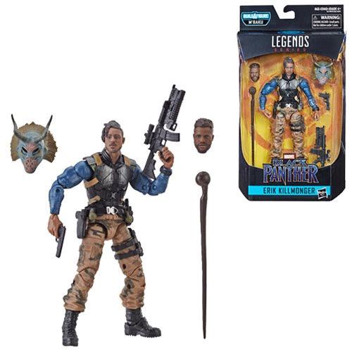 Marvel Legends Black Panther Wave 2 Erik Killmonger (M'Baku BAF)