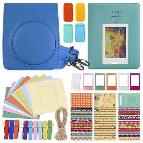 Deluxe Stylish Fun Accessory Kit for Fujifilm Instax Mini 70 Camera All Colors