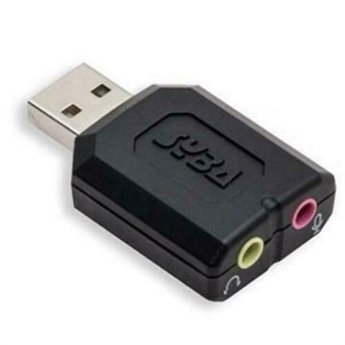 SYBA SD-CM-UAUD USB to 3.5mm Audio Adapter / External Sound Card