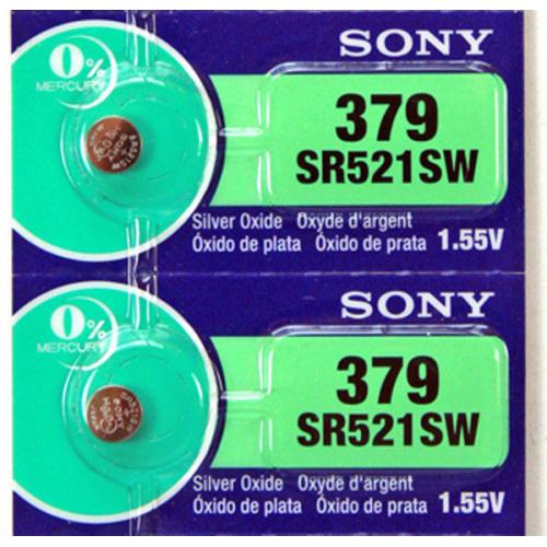 Sony SR521SW 379 Silver Oxide button Battery x5 pcs Japan made FREE shipping