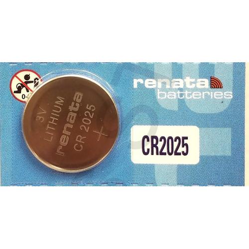 CR 2025 RENATA WATCH BATTERY (5 piece) ECR2025 FREE SHIPPING Authorized Seller 