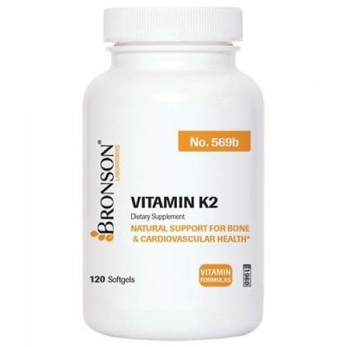 Bronson Vitamin K2, 120 Softgels