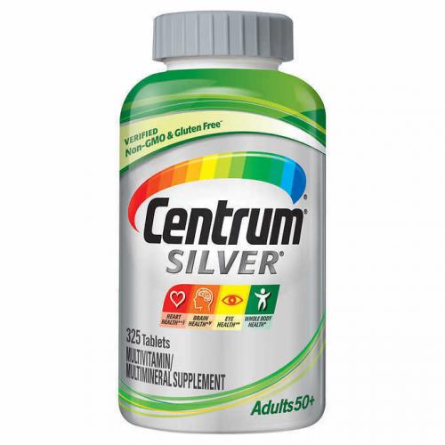 Centrum Silver Adults 50+ Multivitamin, 325 Tablets (Free Shipping)