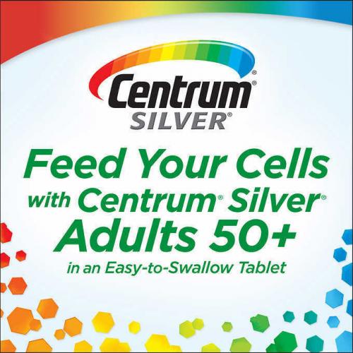 Centrum Silver Adults 50+ Multivitamin, 325 Tablets (Free Shipping)