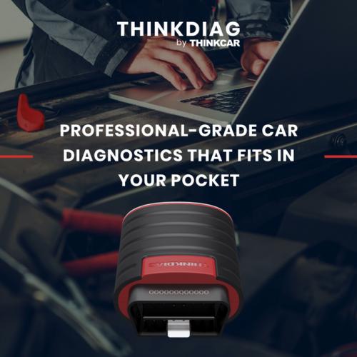 THINKDIAG Professional OBD OBD2 Scanner Car Diagnostic Check Tool  Android & iOS