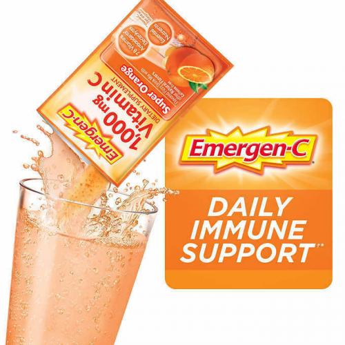 Emergen-C Vitamin C 1,000 mg. Variety Pack Drink Mix, 90 Packets