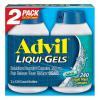 Advil Liqui-Gels Ibuprofen 200 mg., Pain Reliever/Fever Reducer 240 Capsules