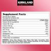 Kirkland Signature Calcium Citrate Magnesium and Zinc with D3, 500 Tablets 