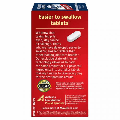 Schiff Move Free Advanced Joint Supplement, 200 Tablets