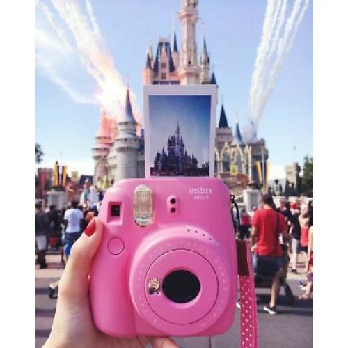 Fujifilm Instax Mini 9 Instant Film Camera - Flamingo Pink