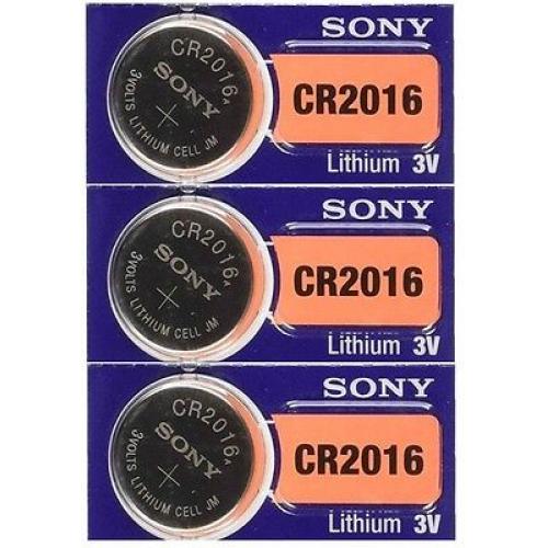 3 SONY CR2016 DL2016 CMOS Lithium 3V Watch Battery Exp 2024 Ships FREE from USA!