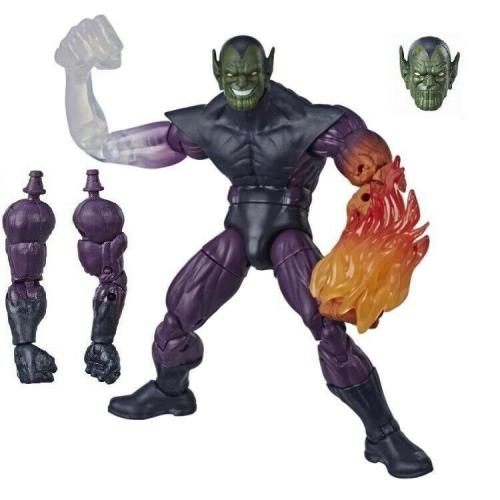 IN STOCK! 2019 Marvel Legends 6 Fantastic 4 Four SUPER SKRULL BAF 100% COMPLETE