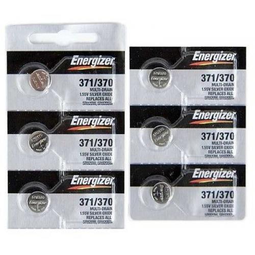 10 Energizer 371 - SR920SW Button Cell Battery 