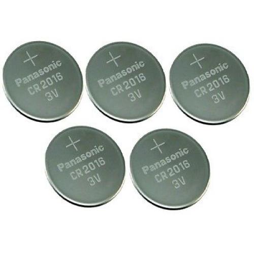 5 NEW PANASONIC CR2016 ECR 2016 Batteries 3V Exp.2025