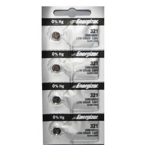 ENERGIZER 321 SR616SW SR616 Silver Oxide 5 Pack