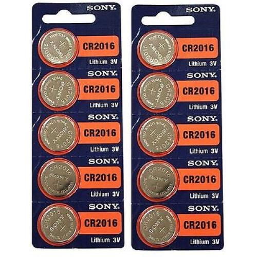 NEW 10 PK SONY CR2016 CR 2016 DL2016 3v LITHIUM BATTERY!