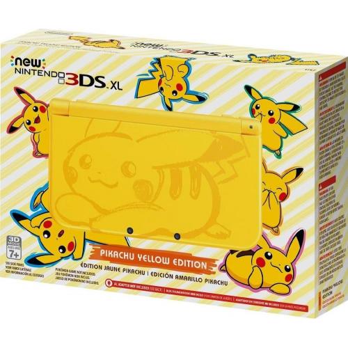 new 3ds xl pikachu edition