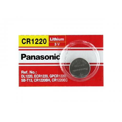 5 Panasonic CR1220 CR 1220 3v lithium battery 