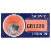 CR 1220 SONY LITHIUM BATTERIES (2 piece) 3V Watch New Authorized Seller Exp:2026