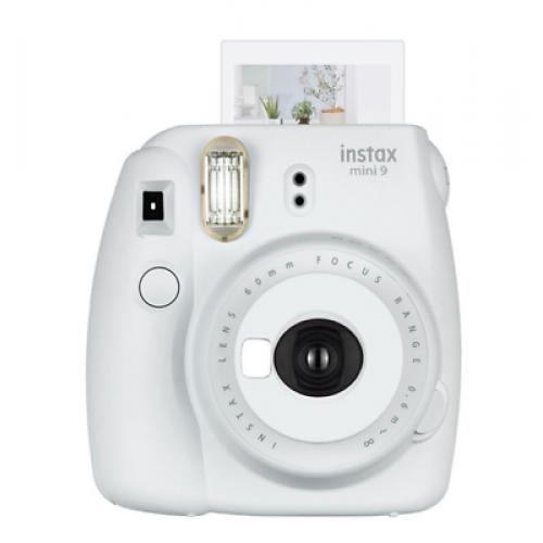 Fujifilm Instax Mini 9 Instant Film Camera - Smokey White instant film camera