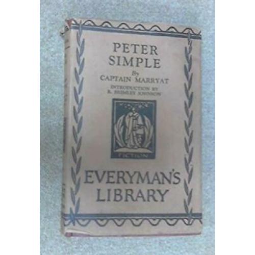 Peter Simple 1926 Captain Marryat hardcover