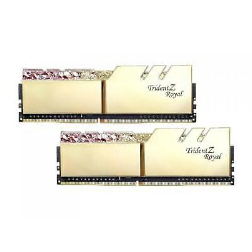 G.SKILL Trident Z Royal Series Gold 16GB (2x8GB) 288-Pin RGB DDR4 4600 (PC4