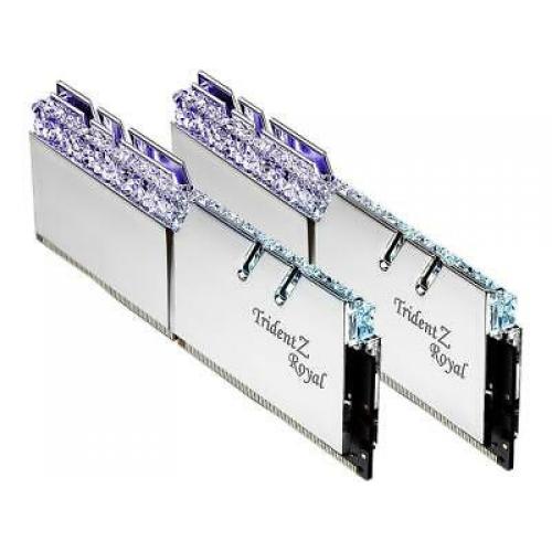 G.SKILL Trident Z Royal Series Silver 16GB (2 x 8GB) 288-Pin RGB DDR4 3200 (PC4