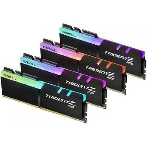 G.SKILL TridentZ RGB Series 32GB (4 x 8GB) DDR4 3200Mhz DIMM F4-3200C14Q-32GTZR