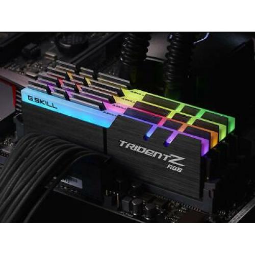 G.SKILL TridentZ RGB Series 32GB (4 x 8GB) DDR4 3200Mhz DIMM F4-3200C14Q-32GTZR